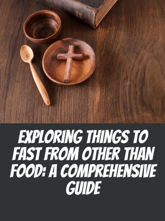 Exploring Things to Fast from Other Than Food: A Comprehensive Guide