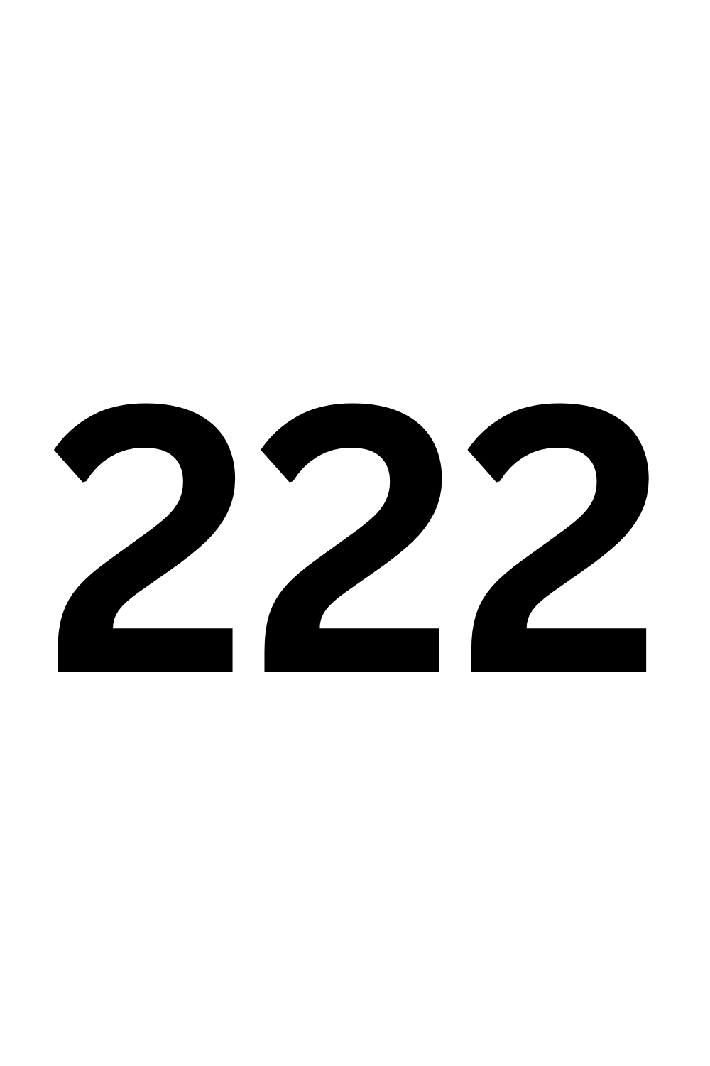 Meaning of Number 222