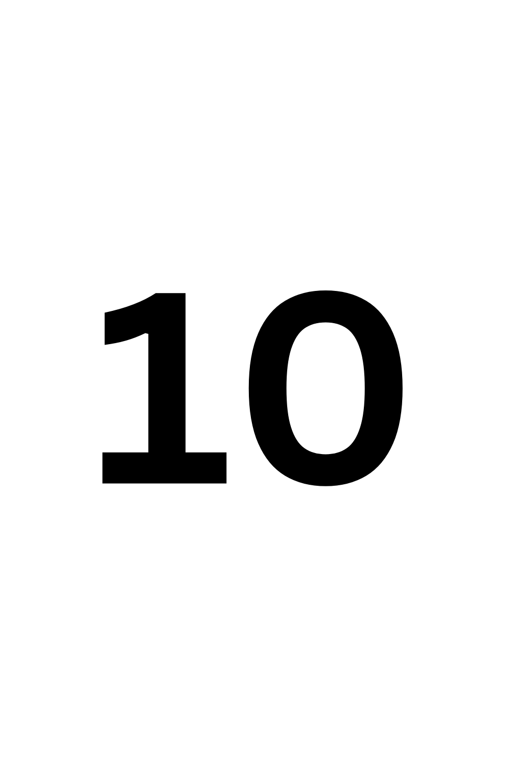 The biblical meaning of number 10