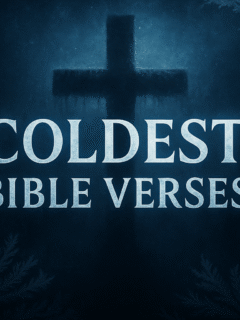 Coldest Bible Verses