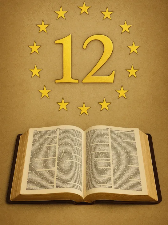 Why is the number 12 significant in the Bible?